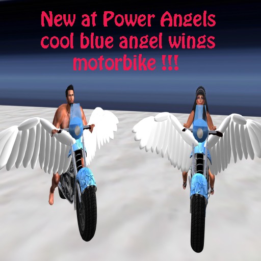 Angel motorbikes wings box