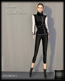 SAS - Bomax BlackWhite Outfit (Mesh)