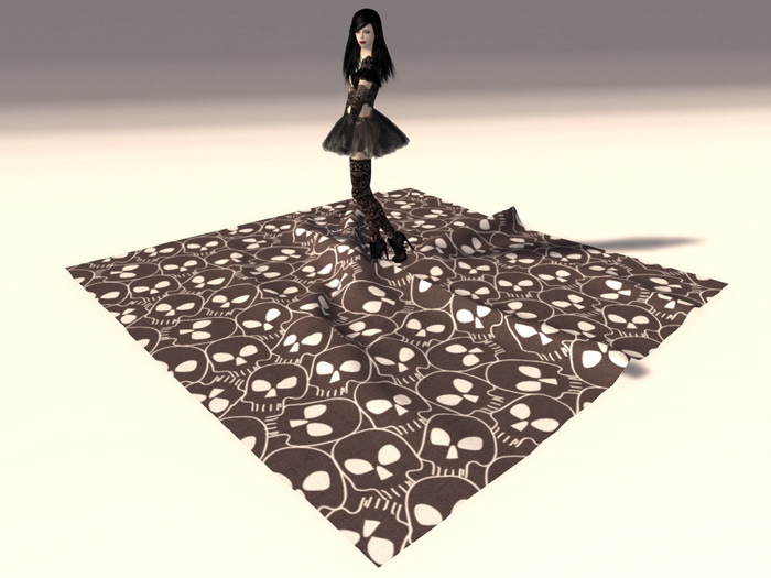 [Px] Seamless Skulls Carpet