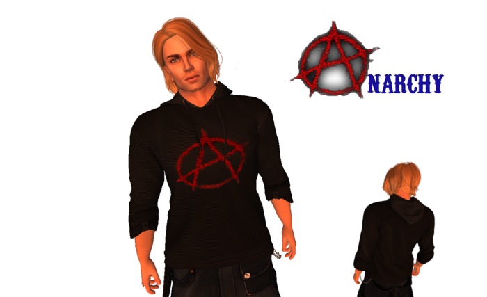 Anarchy Black Hoodie