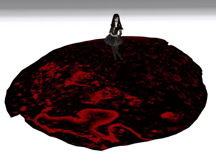 [Px] Vamps Rug - Holy Blood (Round)