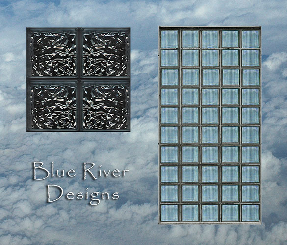 Ripple Glass Window Texture Set