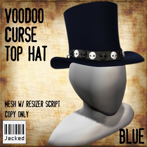 Jacked: Voodoo Curse Top Hat - Blue Box