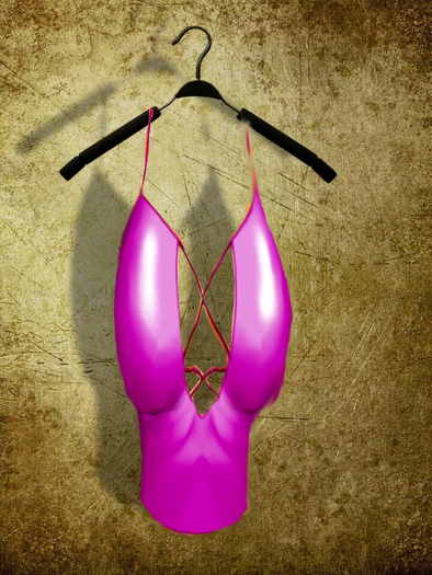 Pink Latex Top