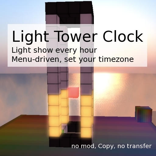 PL Light Tower Clock