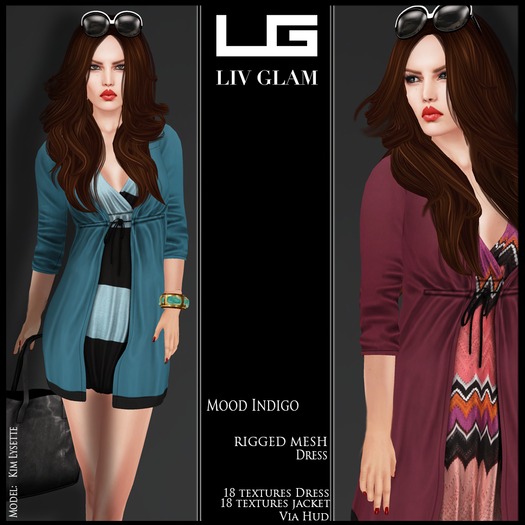 [LG] Boutique-[ W14] Mood Indigo Hud Bagged 