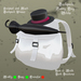 Backpack rainy day white