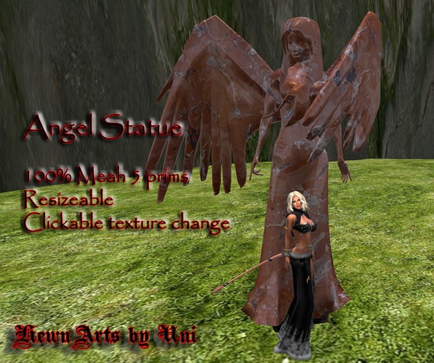 Angel_Statue01 with Color Changer