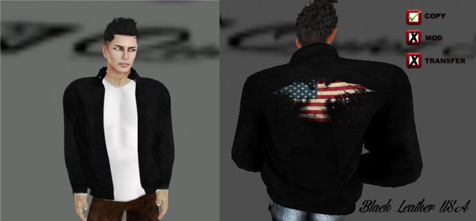 **AQK**M Irish Black Leather Jacket