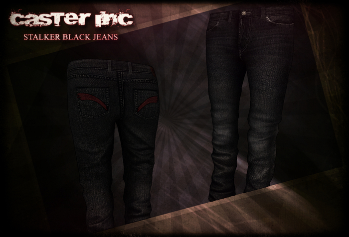 Caster Inc - Stalker Black Jeans