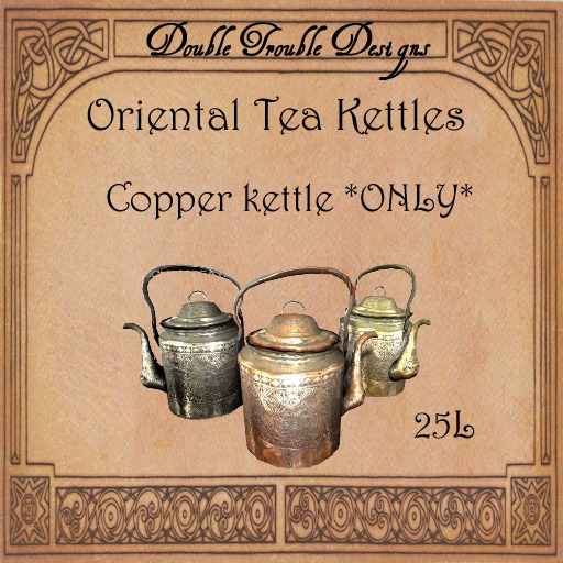 DTD- Tea/ Coffee Kettle Copper