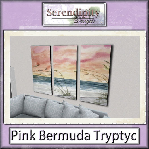 Serendipity Designs - The Beach Tryptyc