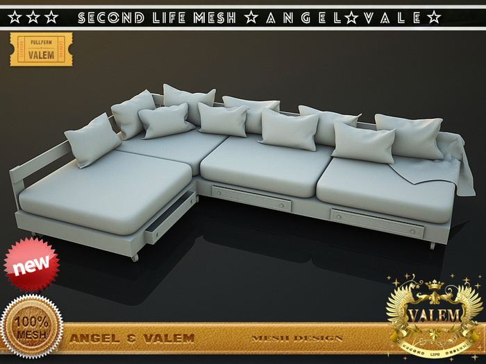 . :: VALEM ::.   Full Perm Mesh Soft Corner Seat
