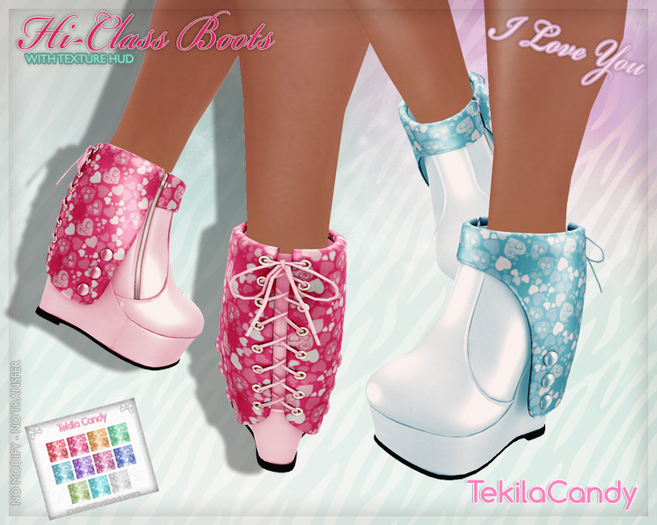 *TC* Hi-Class Boots - I Love You