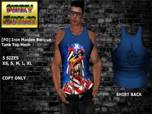 [FO] Iron Maiden Boricua Tank Top Mesh