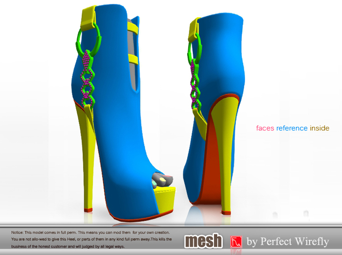 Full Perm 40 mesh boot 1-non rigged 