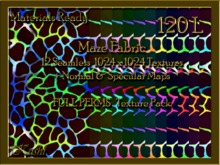 *Kushi* Maze Seamless Texture Pack, Full Perms Materials Ready High Res 1024x1024 Tileable Repeating