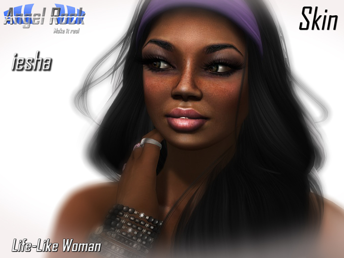 Angel Rock Skin iesha EBONY FAT PACK DEMO