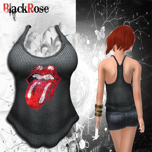 BlackRose Tank Top R.S.