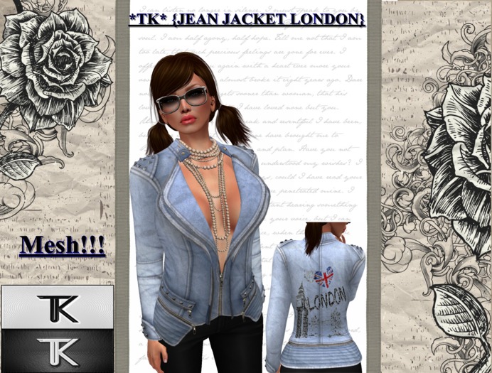 *TK*  {JEANS JACKETS LONDON}
