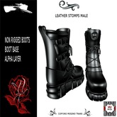 LEATHER STOMPS MALE