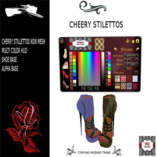 CHERRY STILETTOS