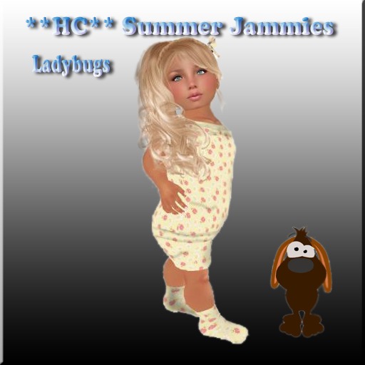 **HC** Summer Jammies - Ladybugs