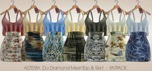Asteria Creations - Du Diamond Mesh Top & Mesh Skirt -FATPACK