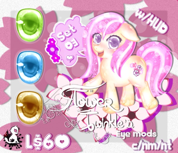 [3k].:Flower Twinkle's Lens:. Set03[Boxed] V0.1