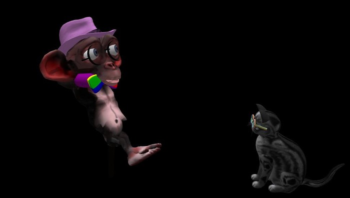 Wingsong Cheeter Monkey Accessories  Box