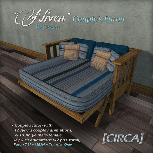 [CIRCA] Pkg - "Niven" Vintage Trunk Seat & Decor Set - Cocoa
