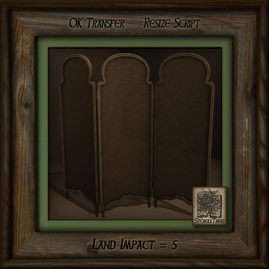 Vintage Screen Rattan