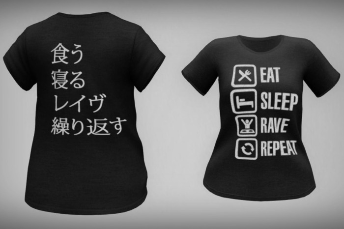 Eat Sleep Rave Repeat men's