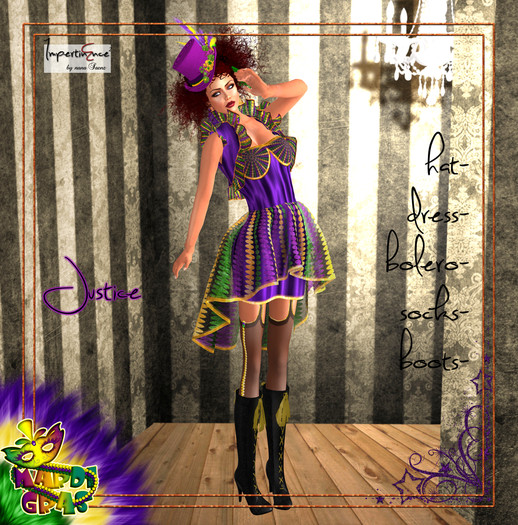 Mardi gras outfit - justice