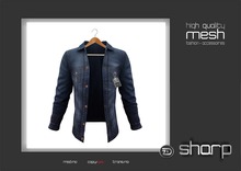 sharp by [ZD] - MESH - "Jamie" Jeans Jacket