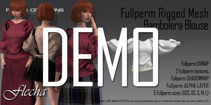 FLECHA bambolera blouse demo