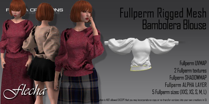 FLECHA bambolera blouse fullperm