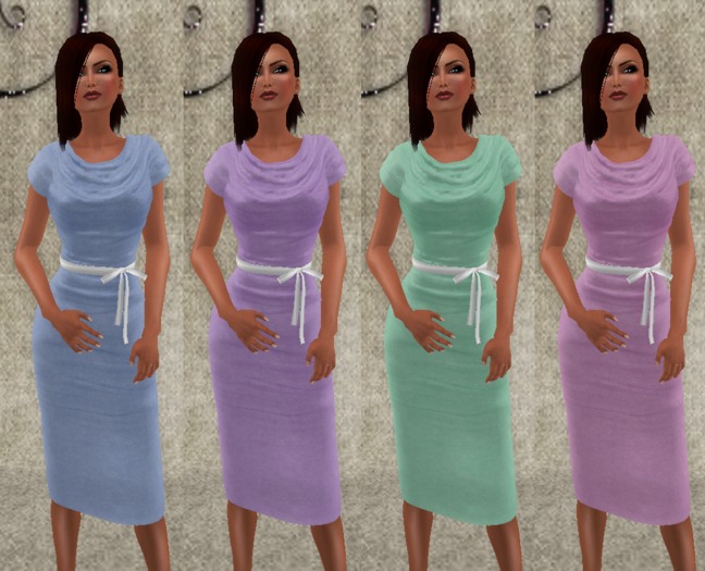 Cowl Dress Fatpack