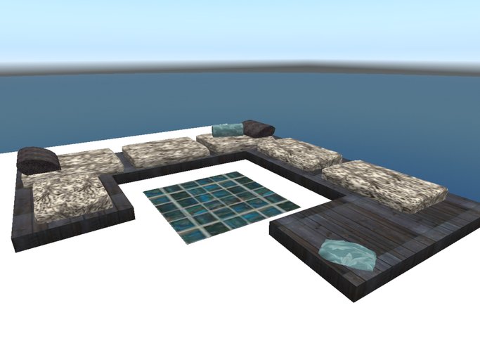 Treehouse Lounge Corner LOW PRIM, copy&mod