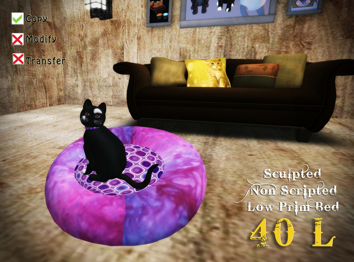 KA Retro Pink Pet Bed
