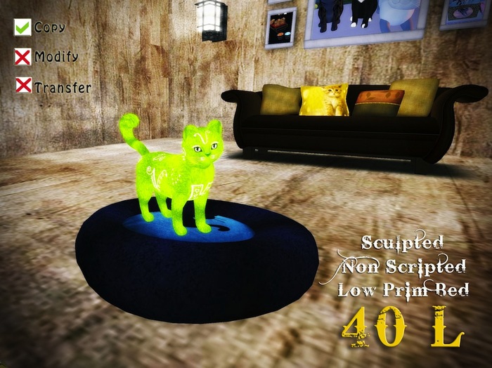 KA Blue Pet Bed