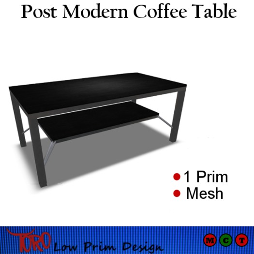 Toro Post Modern Coffee Table 2