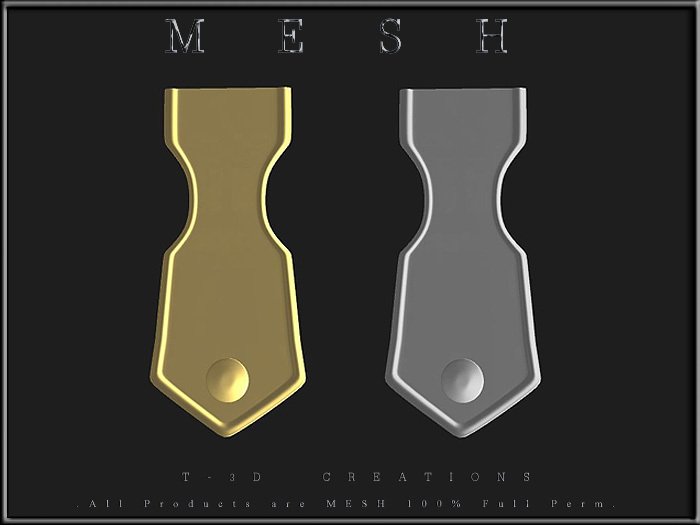 [Feliz] Accessory Parts No.18 - [ Gold / Silver ] Micro MESH - Full Perm - 