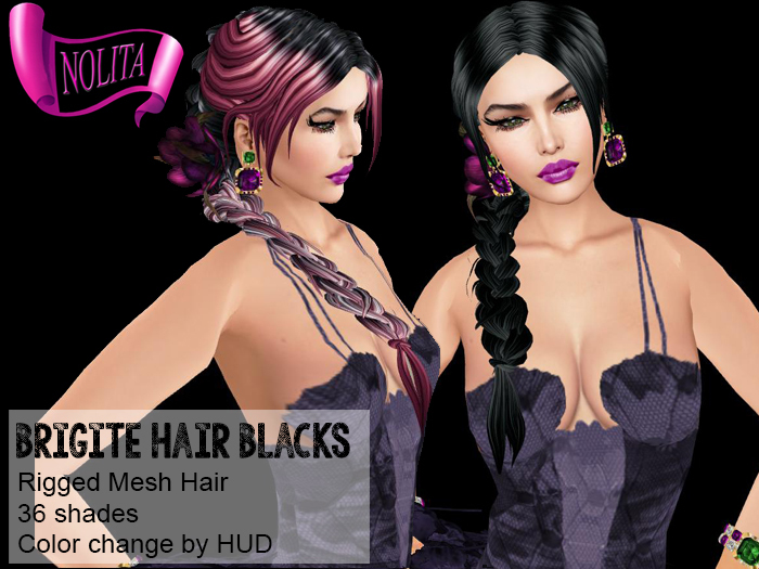 NOLITA - Brigite Hair Blacks