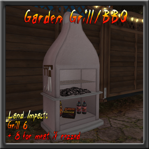 FCD Mesh Garden Grill / BBQ