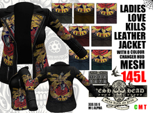 Mesh Head - Ladies Love Kills Jacket - All Sizes
