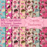 *Cupids Textures * 20 MY CUPCAKES SEAMLESS