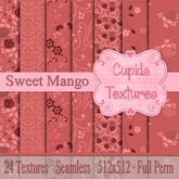 *Cupids Textures * 24 SWEET MANGO SEAMLESS