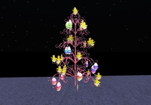 Mw Twinkling Easter tree  scripted 2