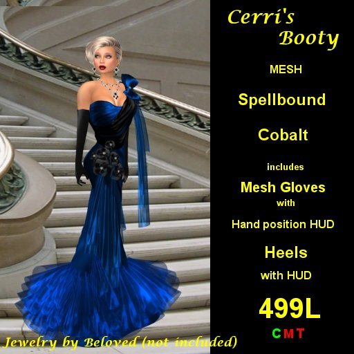 Cerri's Spellbound Cobalt  (Mesh)
